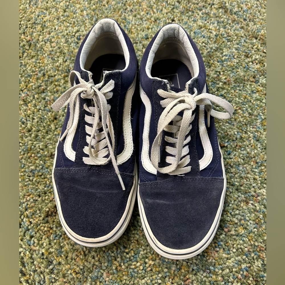 Blue Vans mens size 7